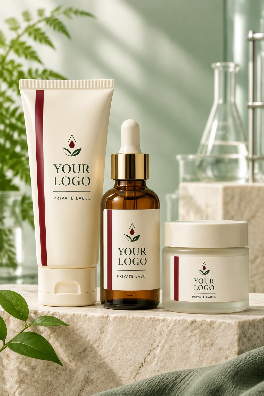 Private Label Skincare Set Manufacturer at Sandio Cosmetics
